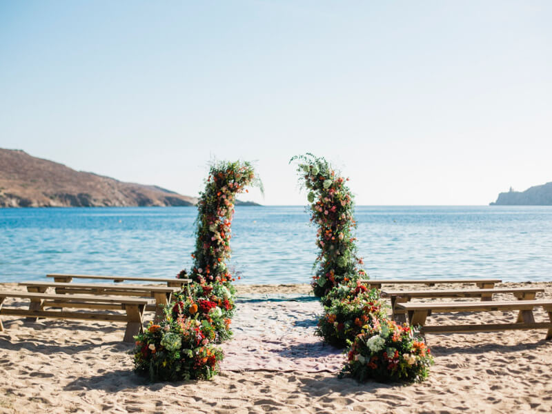 Ios Island Greece Beach Wedding