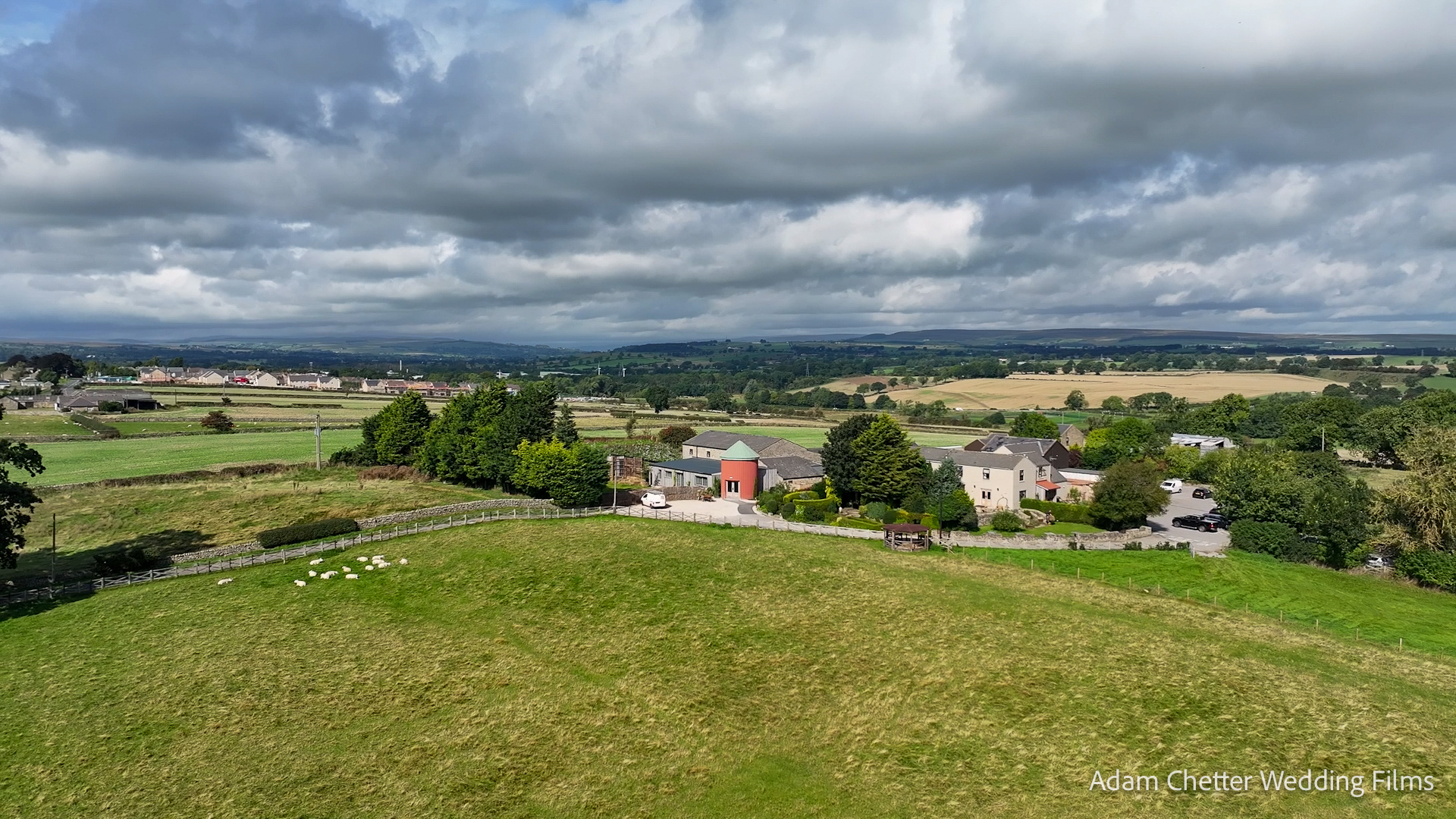 Runa Farm By Air in County Durham