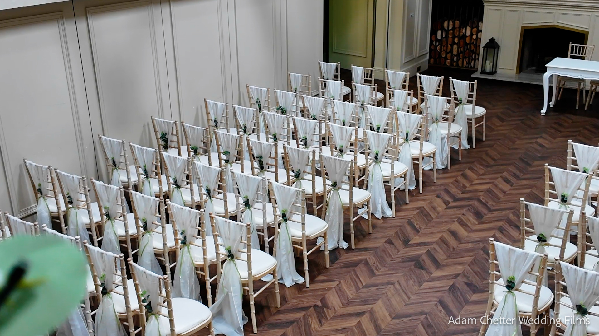 Wedding Chairs Set Oiut In Blackwell Grange Ceremony Room