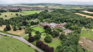 Gisborough Hall Wedding Venue Drone