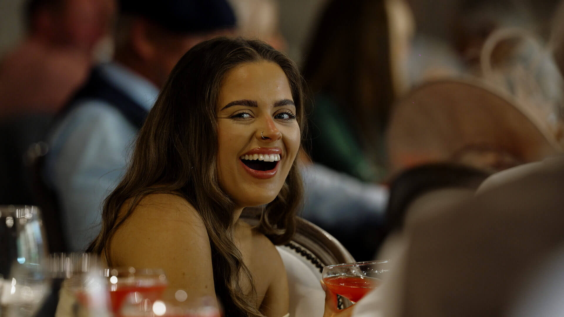 Guest Laughing During Speeches